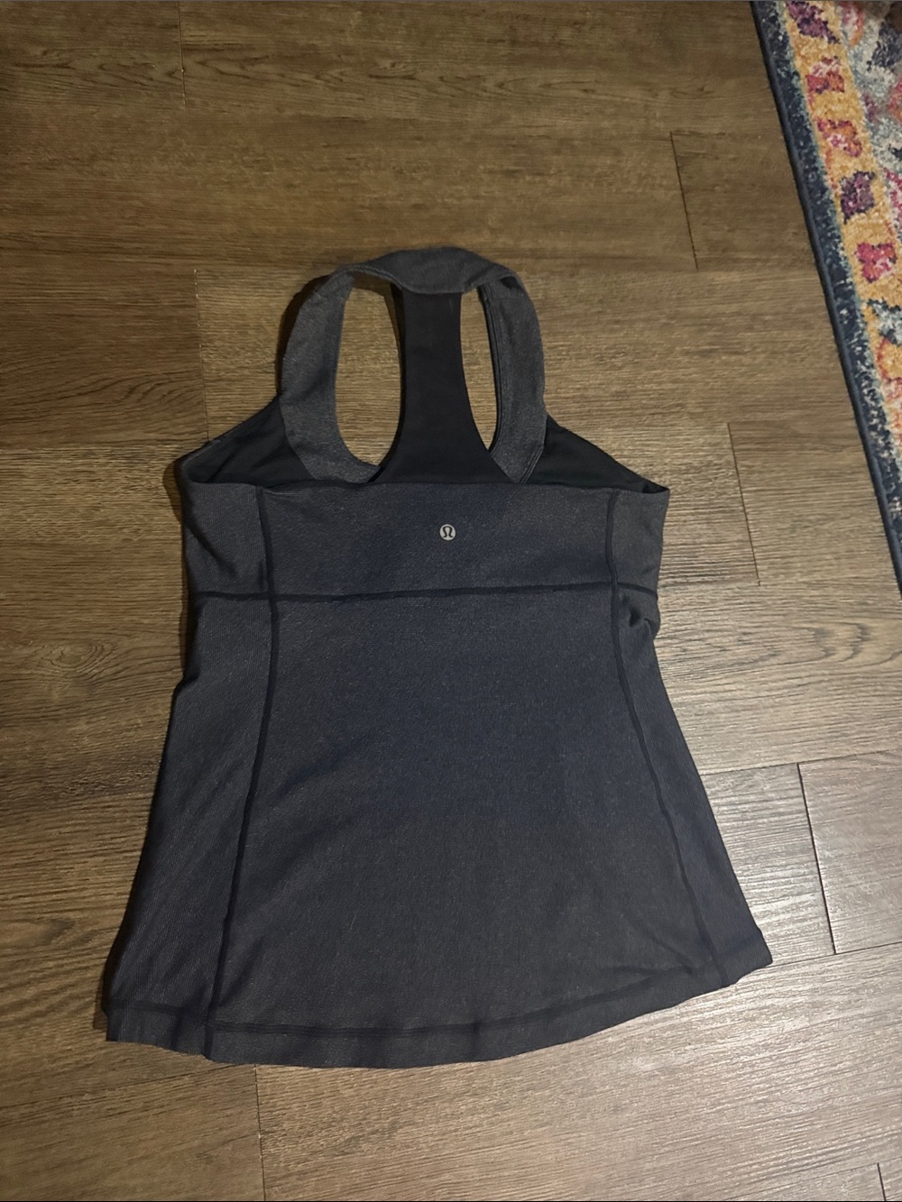 lululemon athletica Women's Black Racerback Tank with Built-In Support